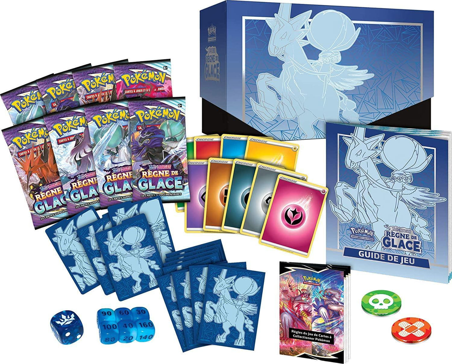 Coffret Dresseur d'Élite Pokémon Règne de Glace (EB6) Sylveroy Cavalier du Froid 🇫🇷 - POKEMAGIC