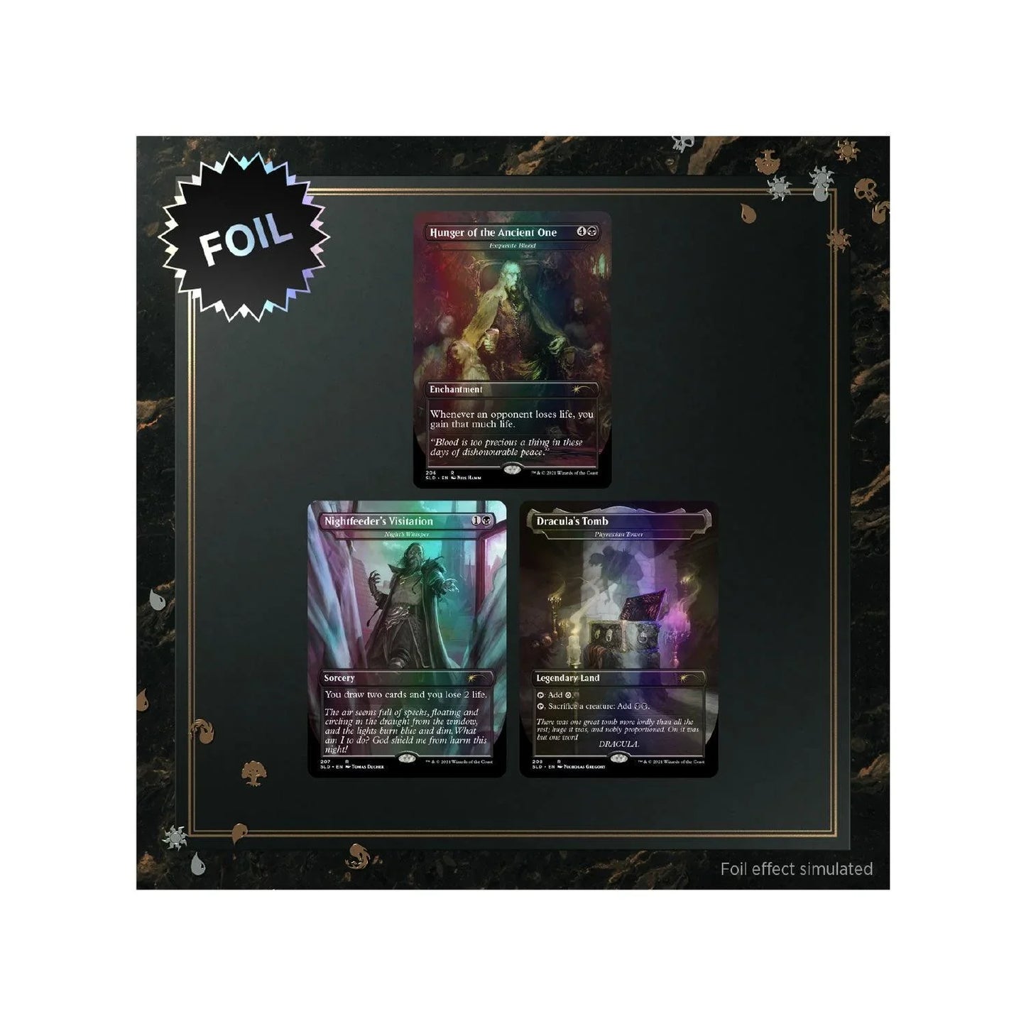 Magic the Gathering Secret Lair Welcome to Castle Dracula | Foil Edition 🇬🇧 - POKEMAGIC