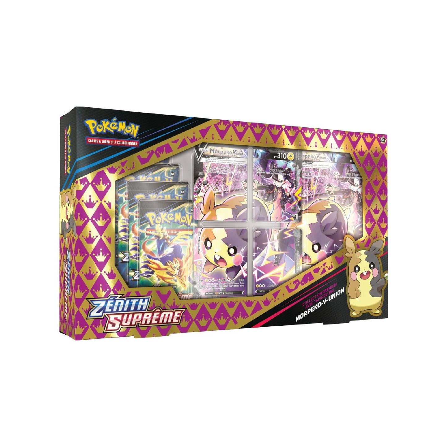 Coffret Collection Premium avec tapis de jeu Pokémon Zénith Suprême (EB12.5) Morpeko-VUNION 🇫🇷 - POKEMAGIC