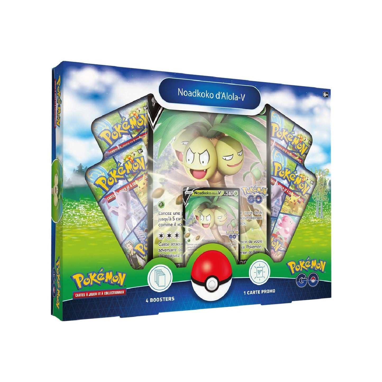 Coffret Pokémon GO (EB10.5) Noadkoko d'Alola-V 🇫🇷