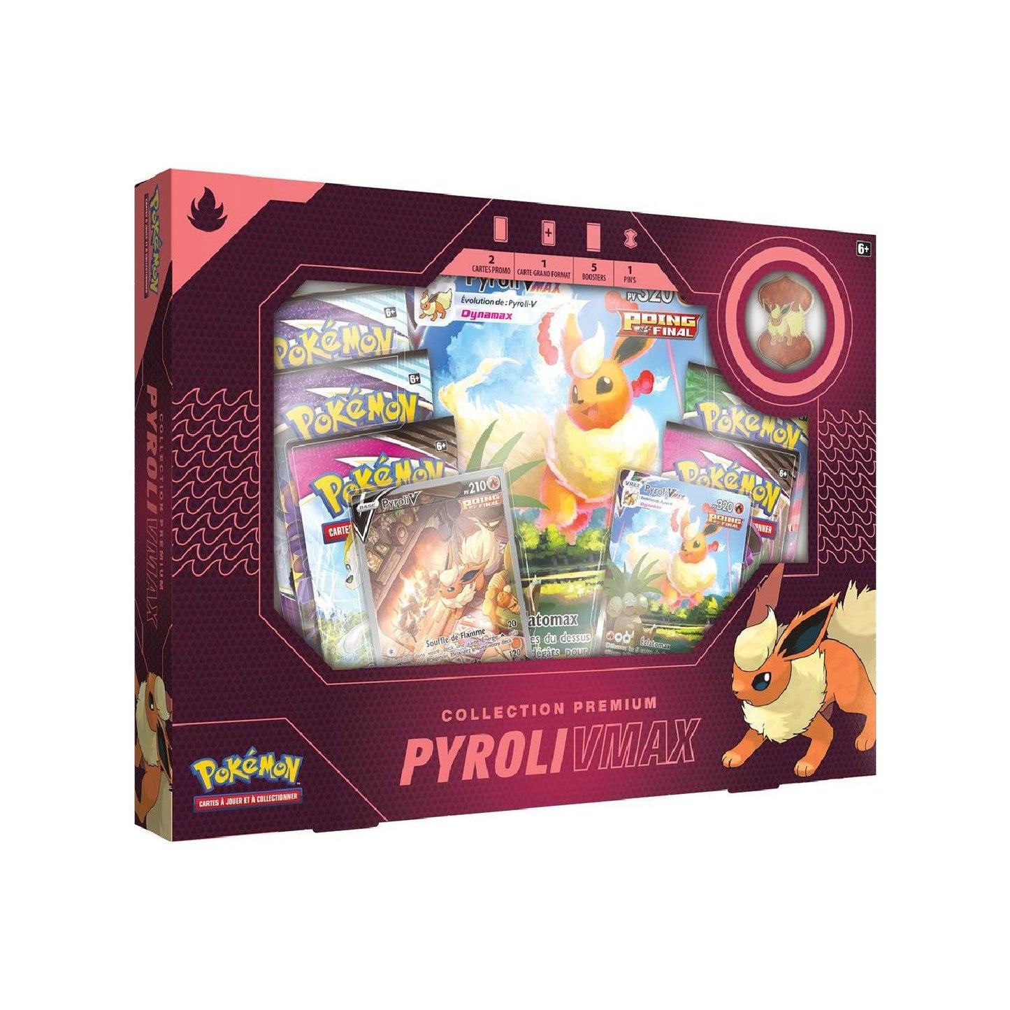 Coffret Collection Premium Pokémon Pyroli-VMAX 🇫🇷 - POKEMAGIC
