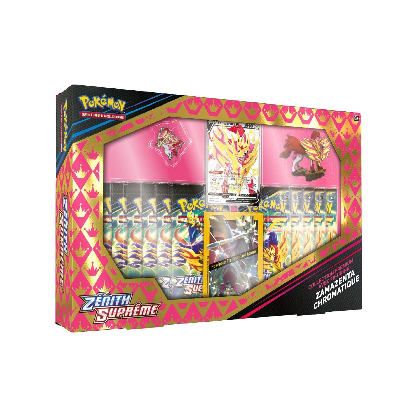Coffret Collection Premium avec figurine Pokémon Zénith Suprême (EB12.5) Zamazenta Chromatique 🇫🇷 - POKEMAGIC