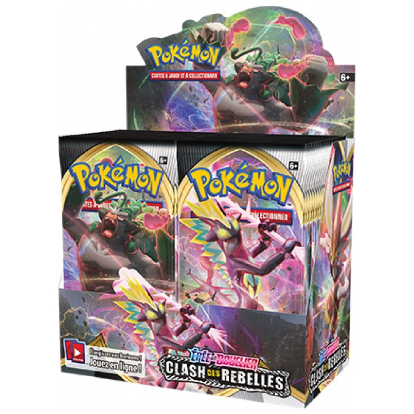 Display 36 boosters Pokémon Clash des Rebelles (EB2) 🇫🇷