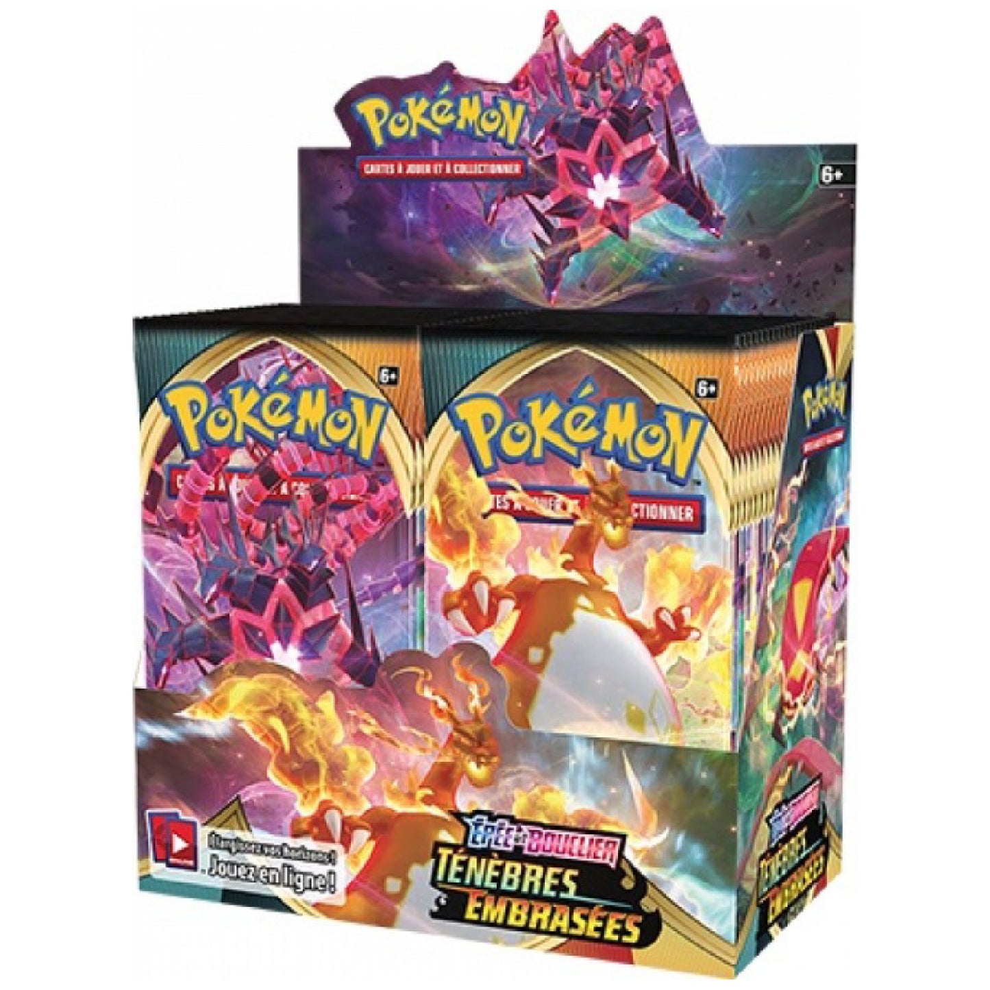 Display 36 boosters Pokémon Ténèbres Embrasées (EB3) 🇫🇷