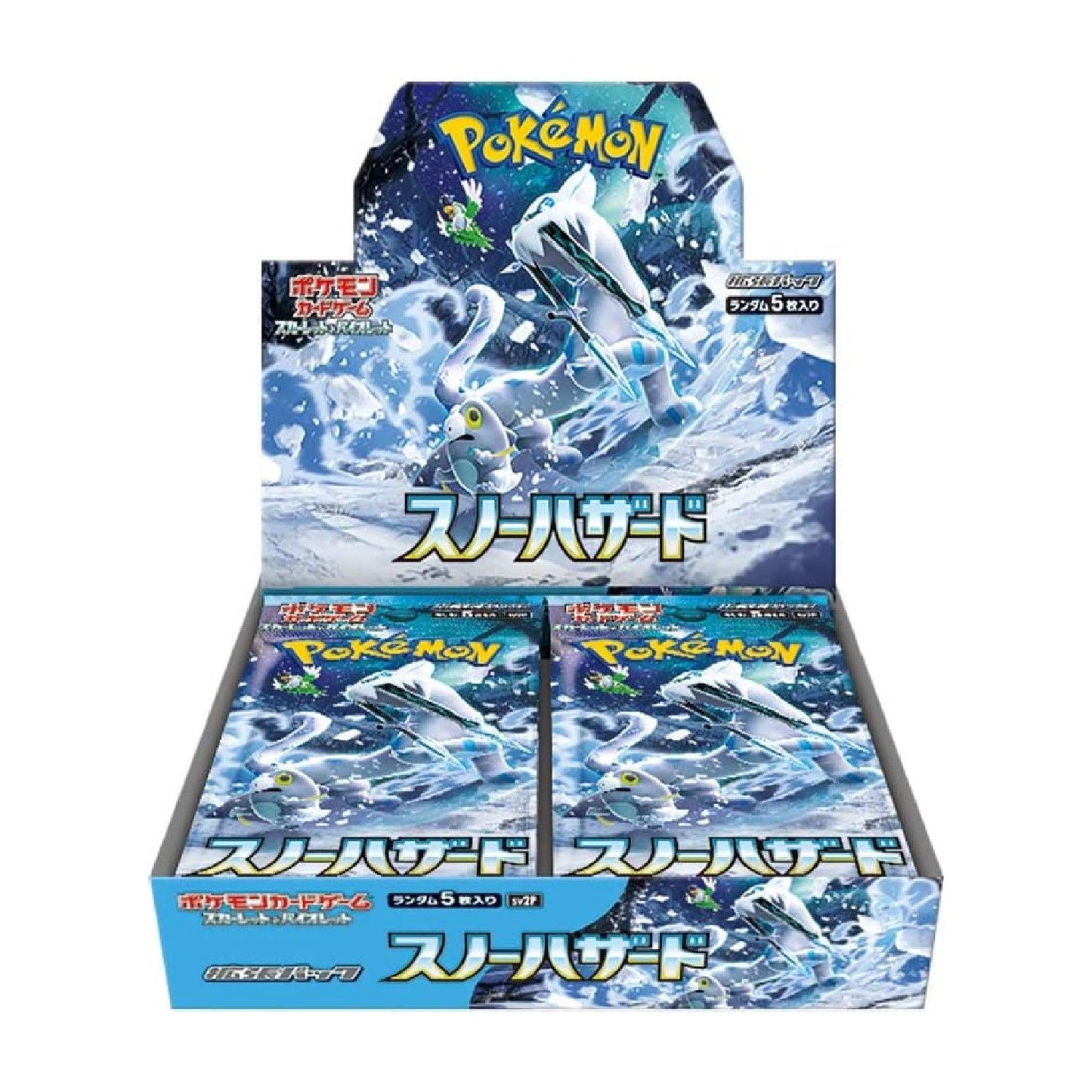 Display 30 boosters Pokémon Snow Hazard (sv2P) 🇯🇵 - POKEMAGIC