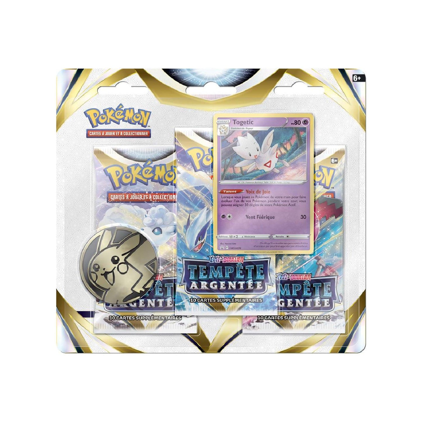 Tripack Pokémon Tempête Argentée (EB12) Togetic 🇫🇷 - POKEMAGIC