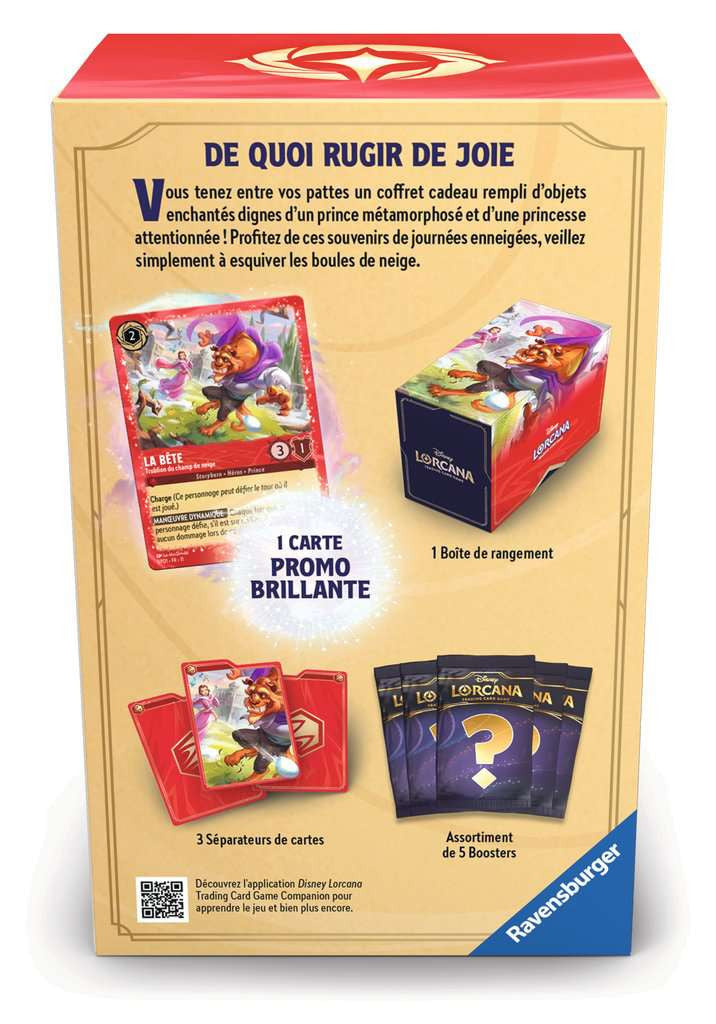 Coffret Cadeau Disney Lorcana La Bête 🇫🇷