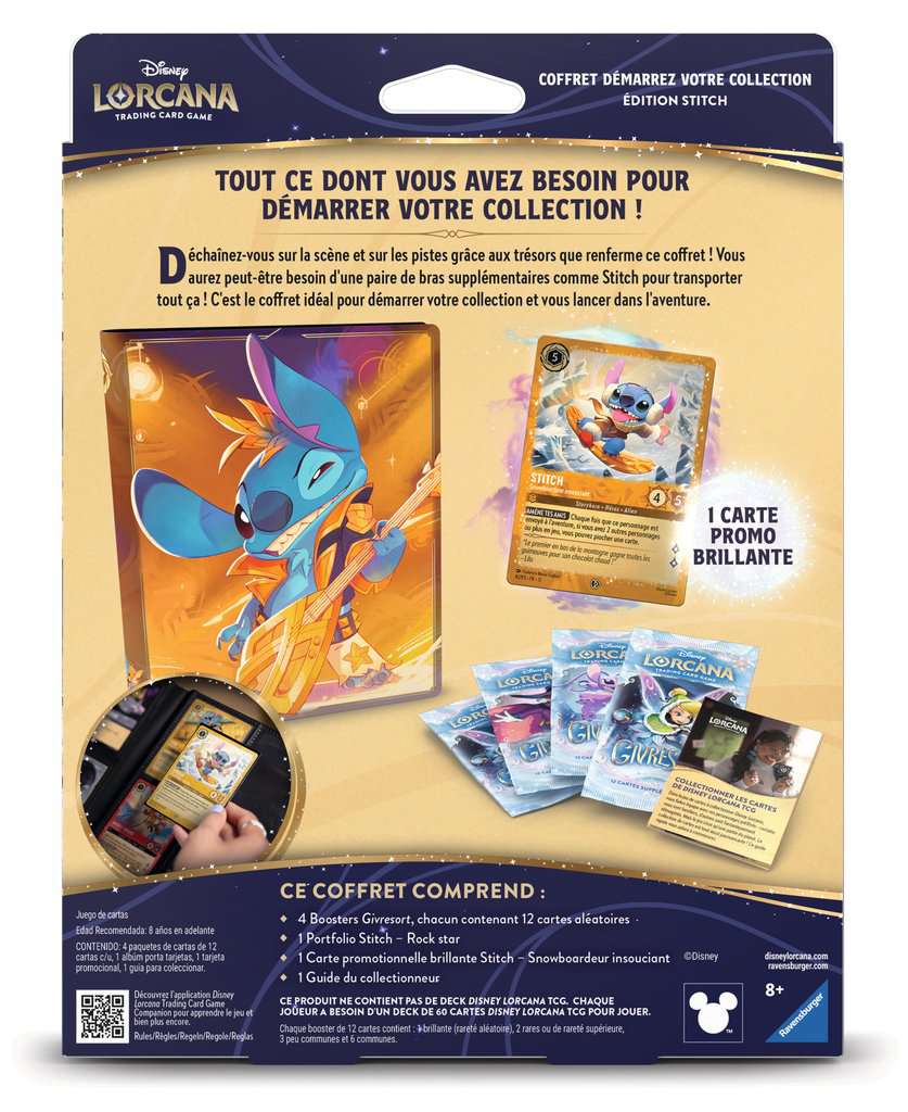 Coffret Démarrez votre Collection Disney Lorcana Édition Stitch 🇫🇷