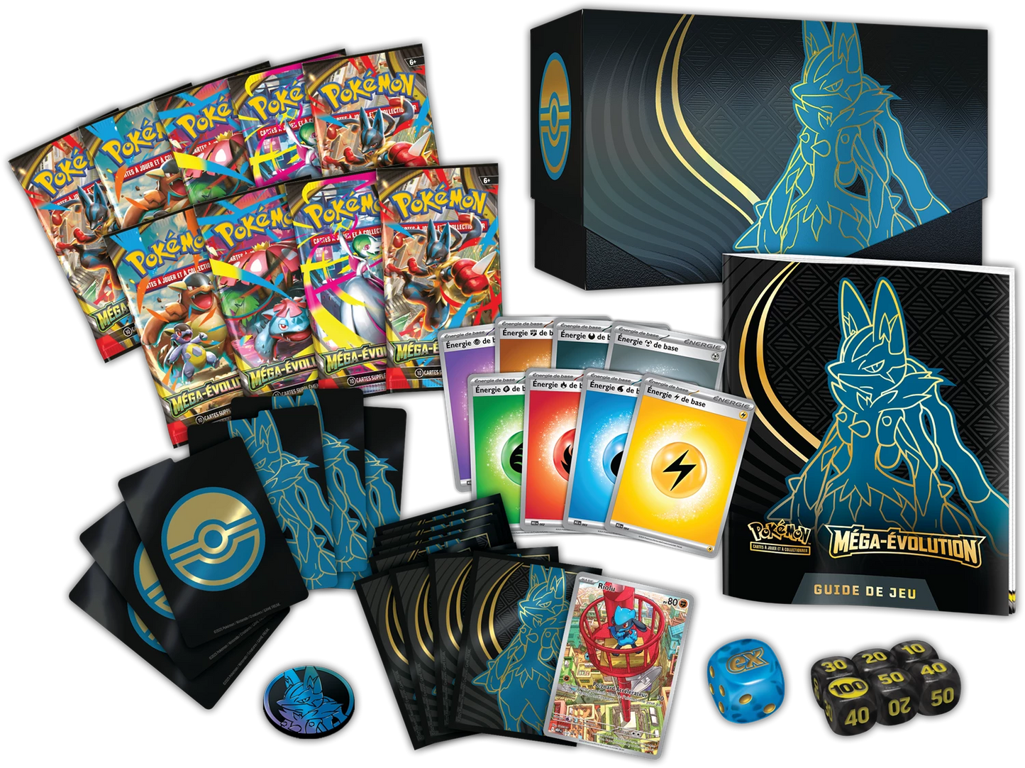 Coffret Dresseur d'Élite Pokémon Méga-Évolution (ME1) Lucario 🇫🇷