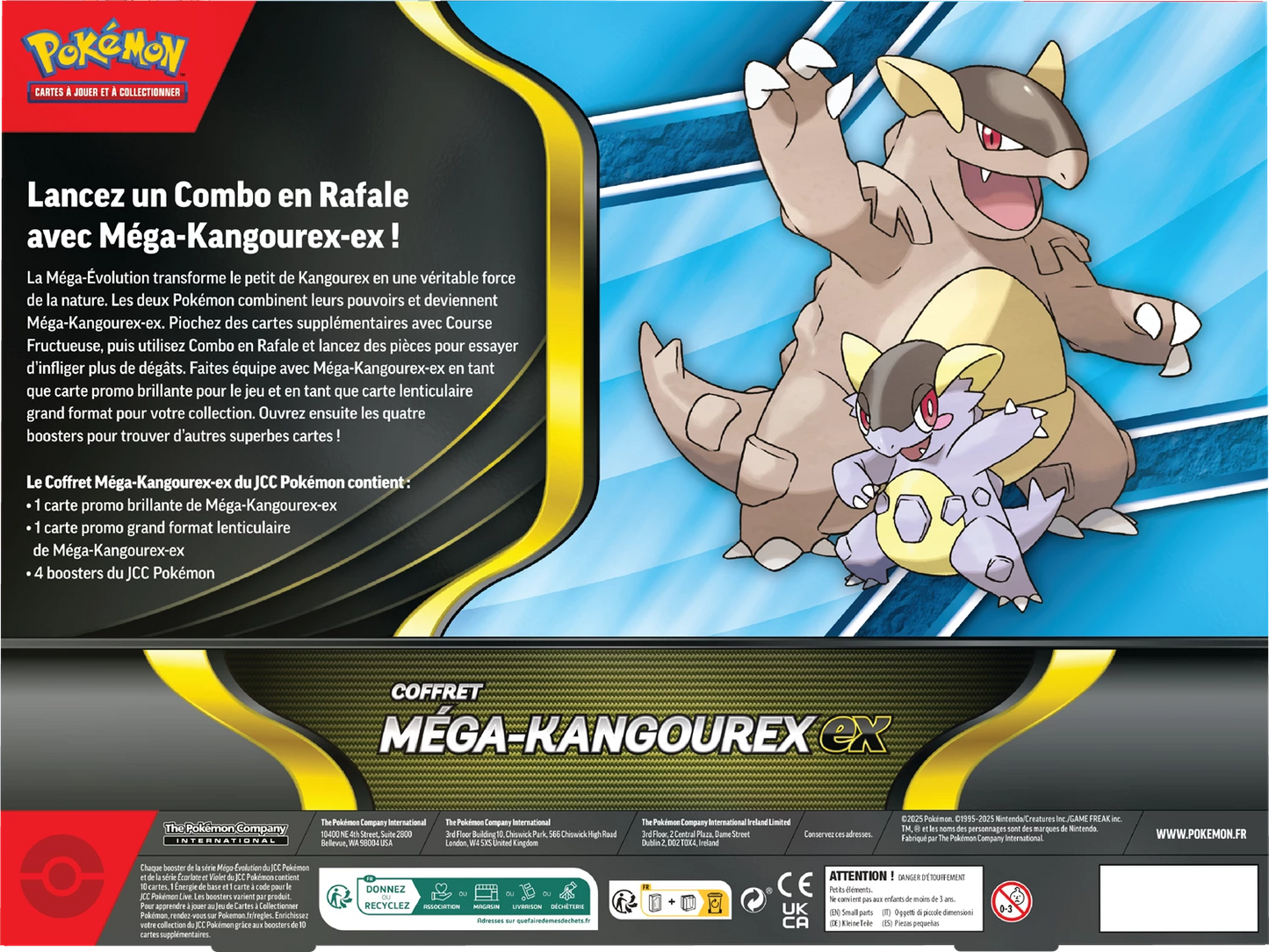 Coffret Pokémon Méga-Kangourex-ex 🇫🇷