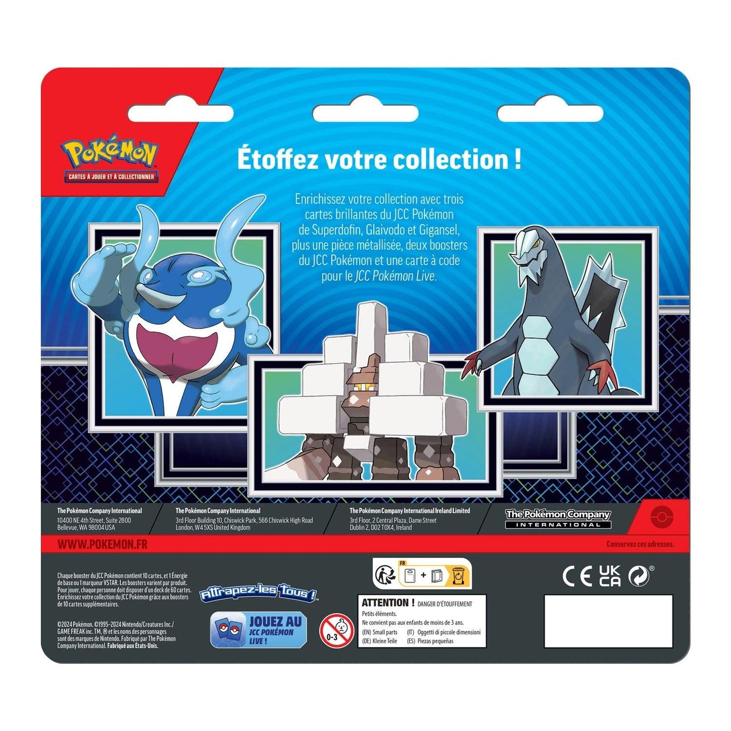 Duopack Pokémon Origine Perdue (EB11) + Évolutions à Paldea (EV2) Superdofin, Gigansel, Glaivodo 🇫🇷