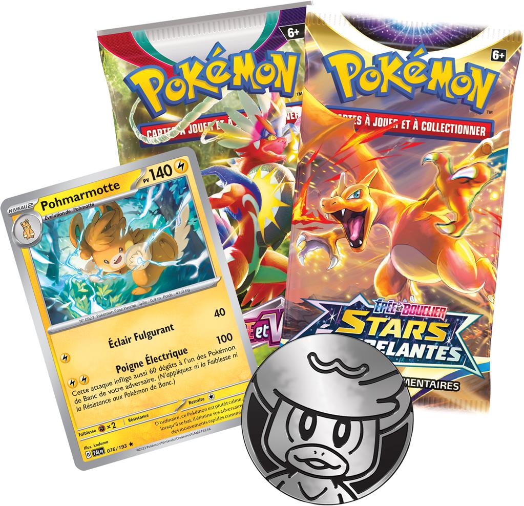 Duo-pack Pokémon Stars Étincelantes (EB9) + Écarlate et Violet (EV1) Pohmarmotte 🇫🇷