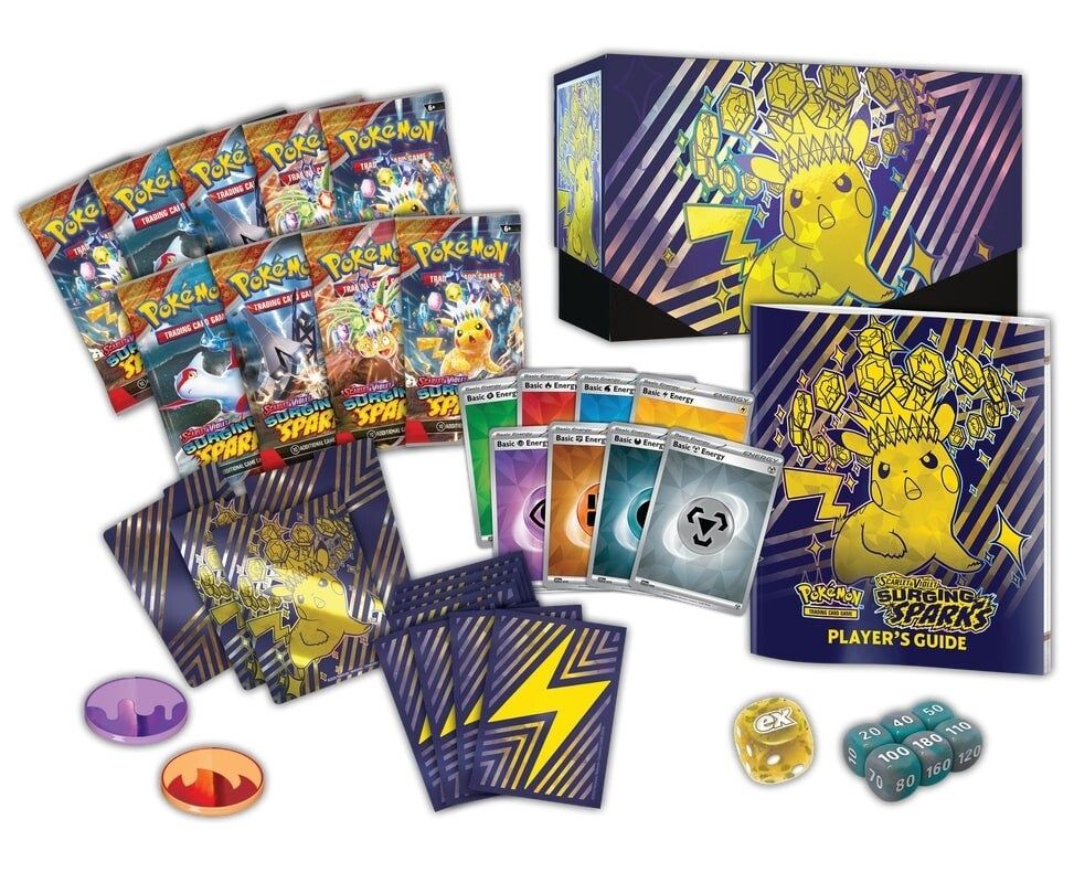 Coffret Dresseur d'Élite Pokémon Étincelles Déferlantes (EV8) 🇫🇷