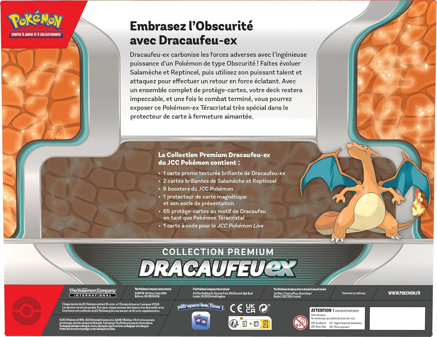 Dracaufeu Premium EX - FR - Coffret Pokémon 