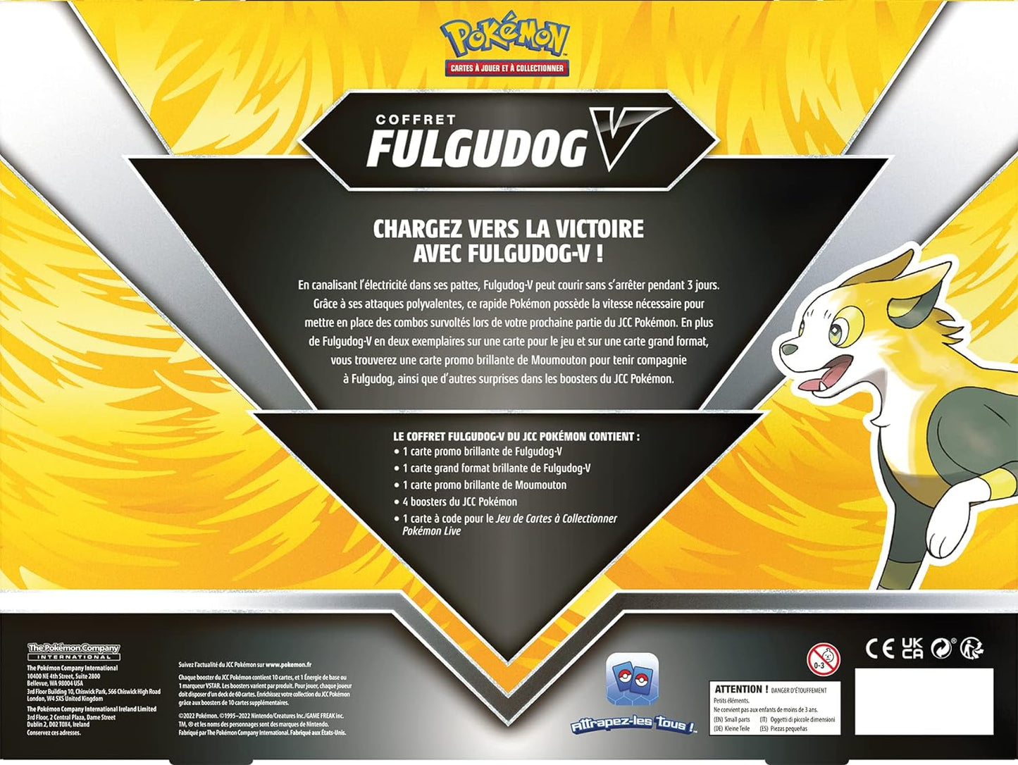 Coffret Pokémon Fulgudog-V 🇫🇷