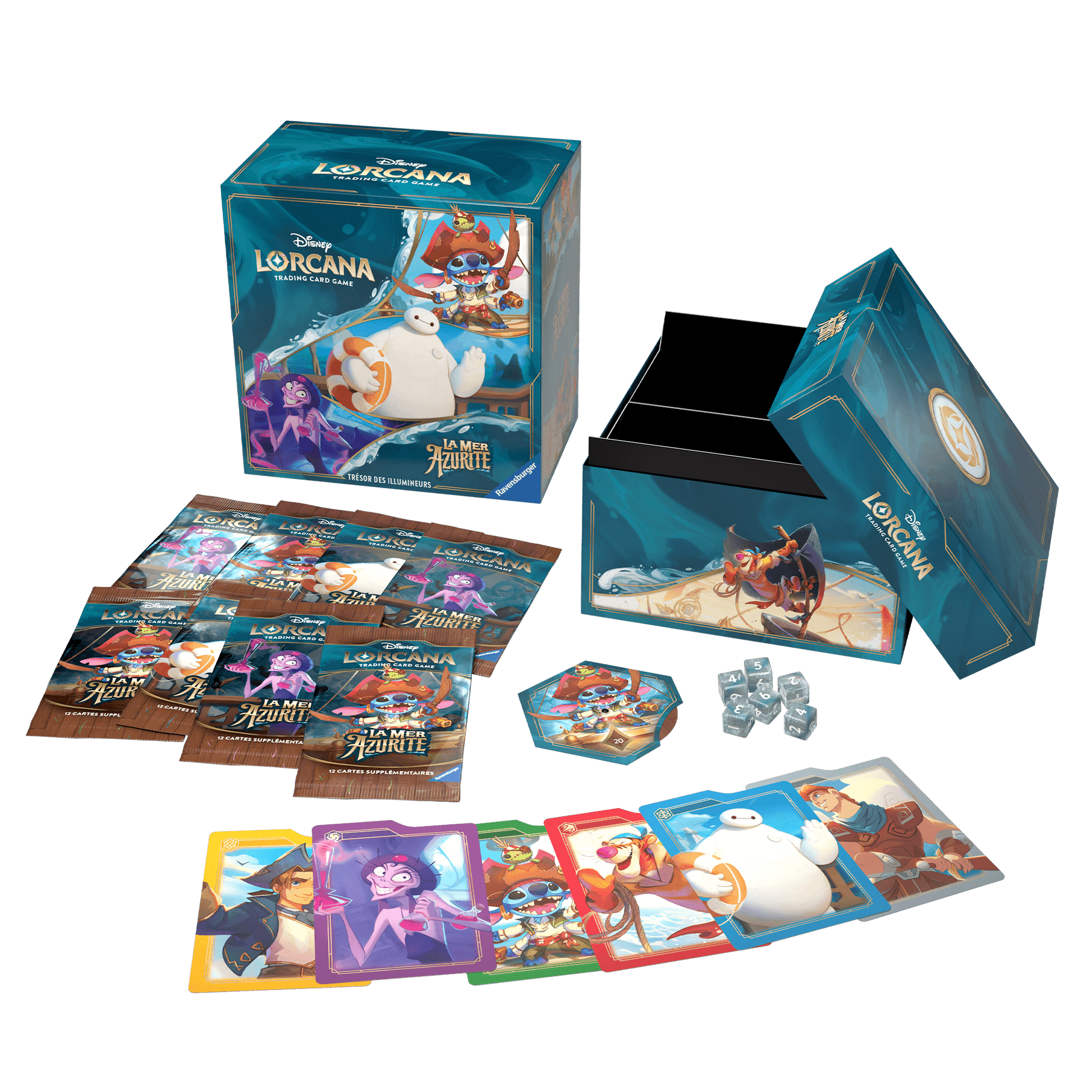 Trésor des Illumineurs Disney Lorcana La Mer Azurite (Set 6) 🇫🇷 - POKEMAGIC