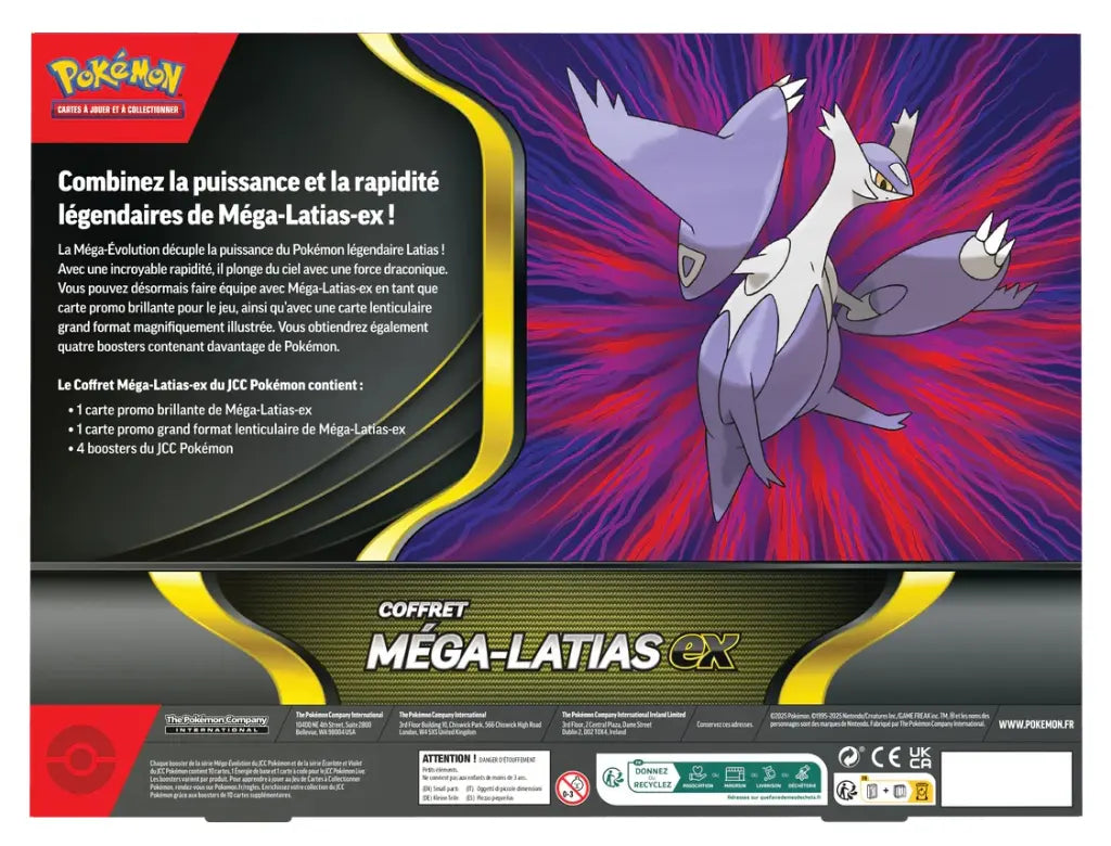 Coffret Pokémon Méga-Latias-ex 🇫🇷