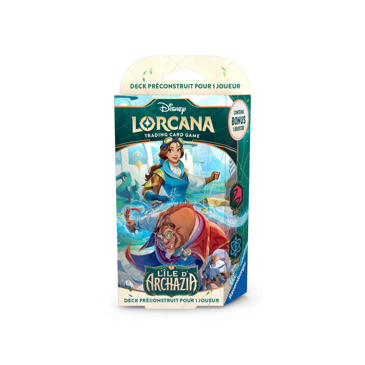 Deck Préconstruit Disney Lorcana L'île d'Archazia (Set 7) 🇫🇷 - POKEMAGIC
