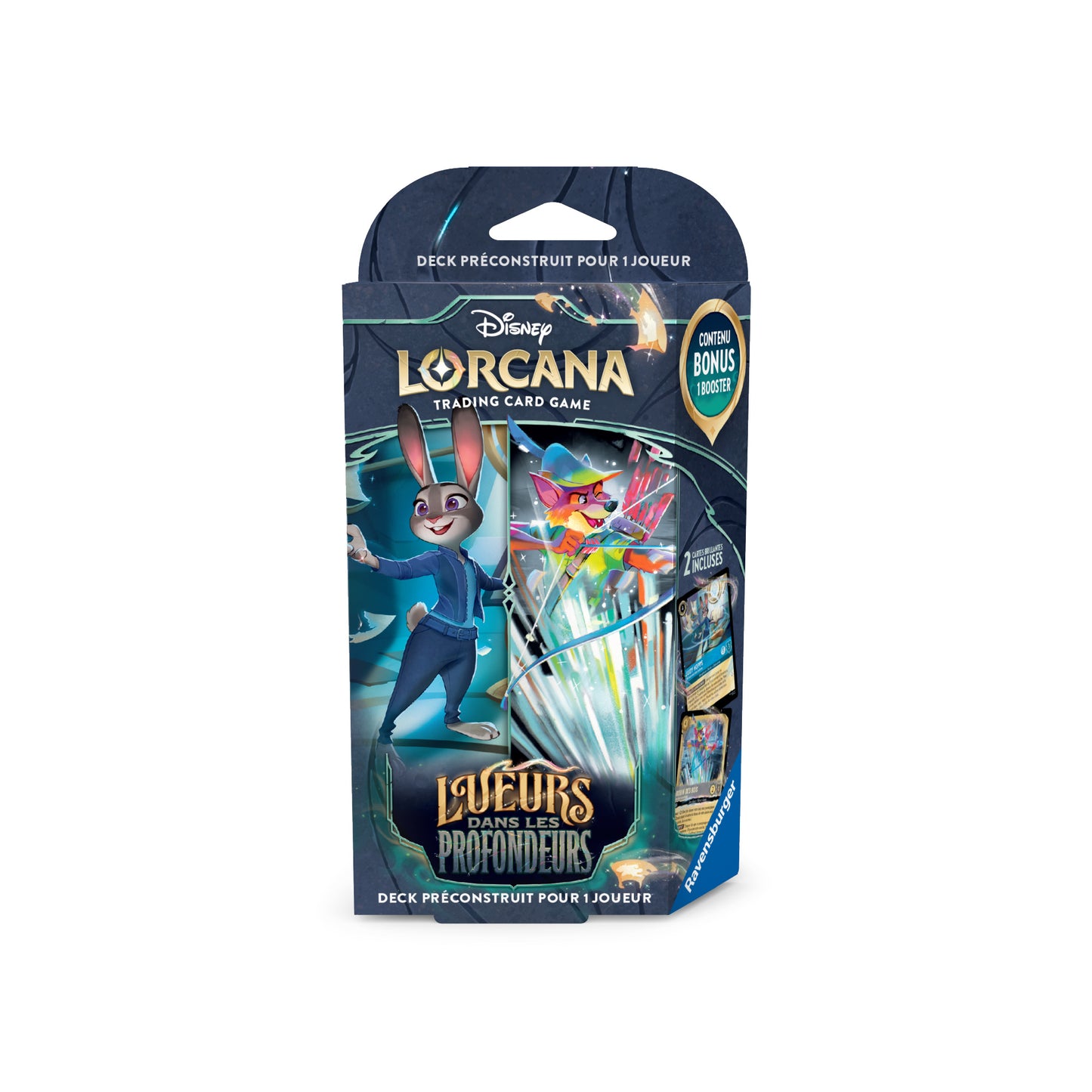 Deck Préconstruit Disney Lorcana Lueurs dans les Profondeurs (Set 10) 🇫🇷
