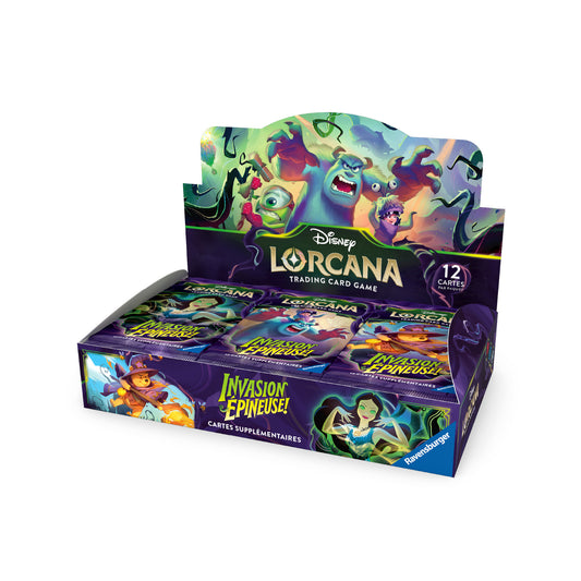 Display 24 boosters Disney Lorcana Invasion Épineuse Set 13 - Pokemagic