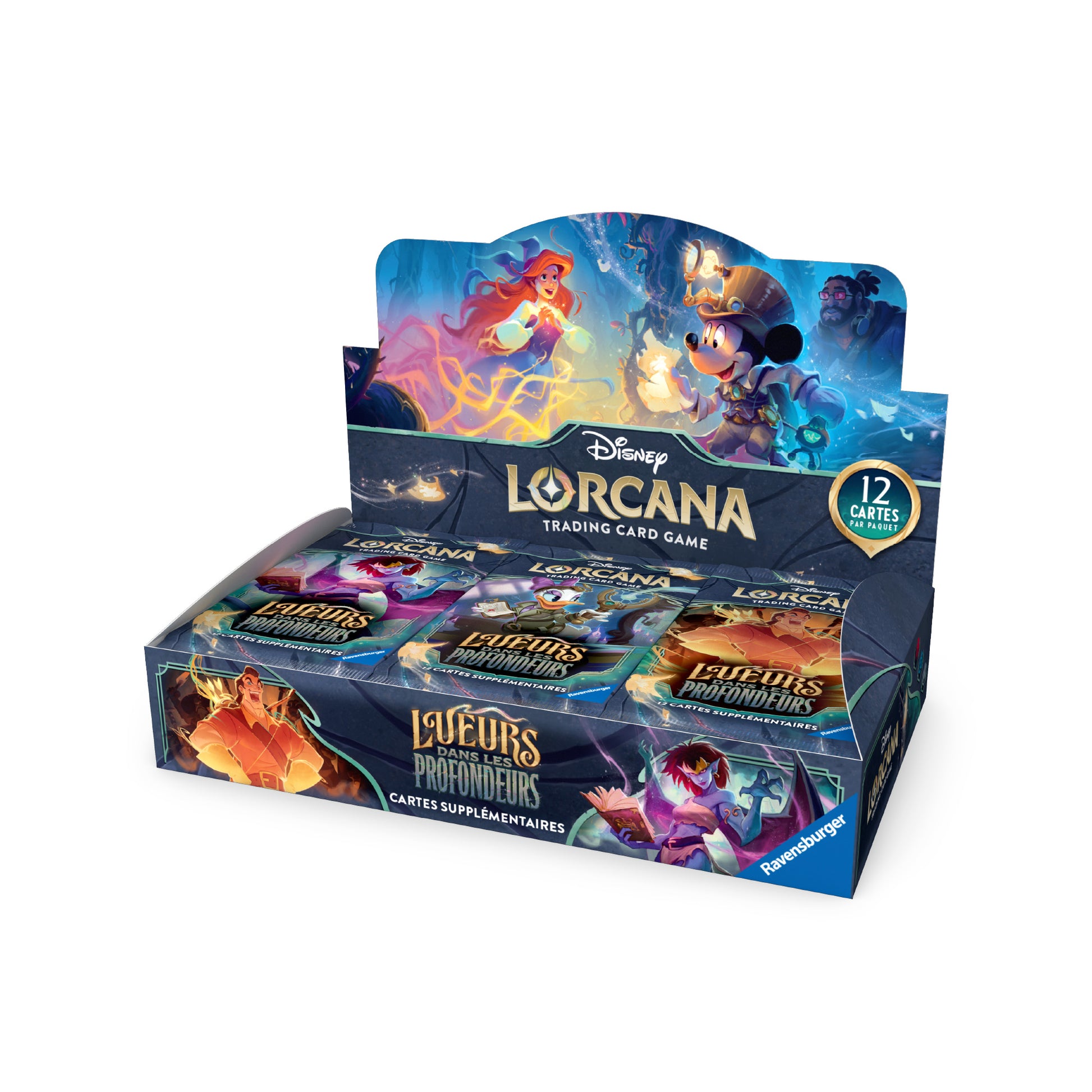 Display 24 boosters Disney Lorcana Lueurs dans les Profondeurs Set 10 - Pokemagic