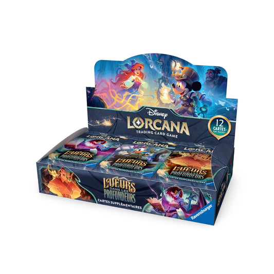 Display 24 boosters Disney Lorcana Lueurs dans les Profondeurs Set 10 - Pokemagic