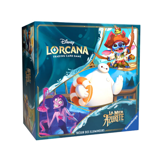 Trésor des Illumineurs Trove Pack Disney Lorcana La Mer Azurite Set 6 - Pokemagic