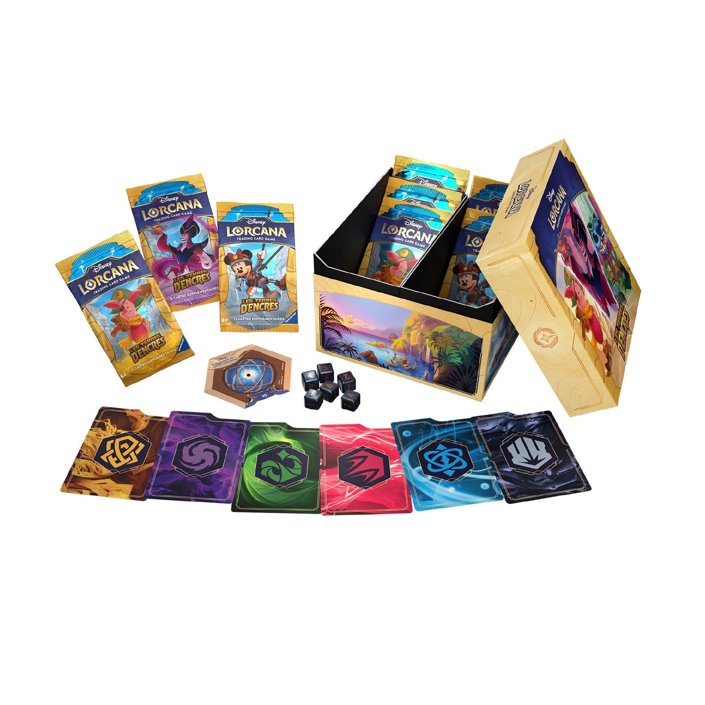 Trésor des Illumineurs Disney Lorcana Les terres d'encres (Set 3) - Contenu - Pokemagic