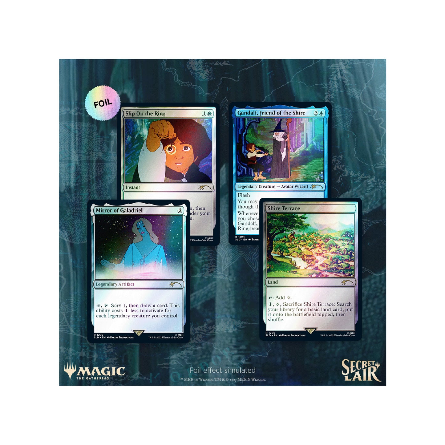 Magic the Gathering Secret Lair More Adventures in Middle-earth | Traditional Foil Edition 🇬🇧