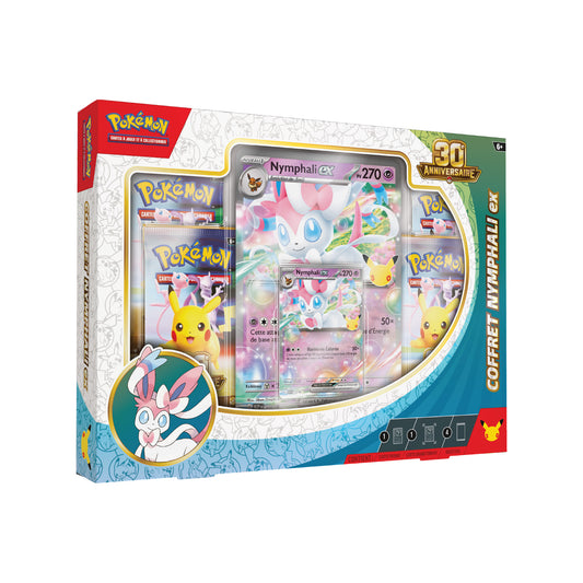 Coffret Pokémon 30e Anniversaire Nymphali-ex - Pokemagic