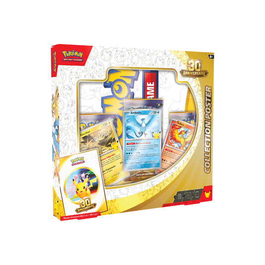 Coffret Collection Poster Pokémon 30e Anniversaire - Pokemagic