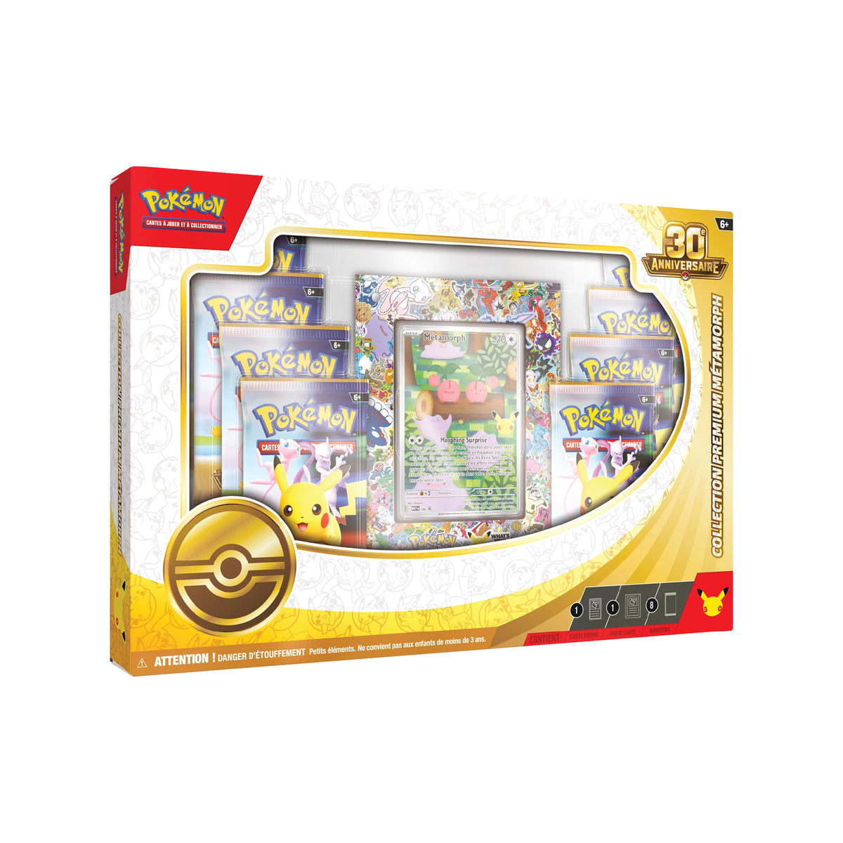 Coffret Collection Premium Pokémon 30e Anniversaire Métamorph - Pokemagic