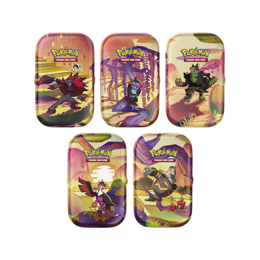 5 mini-tins Pokémon Fable Nébuleuse EV6.5 - Pokemagic