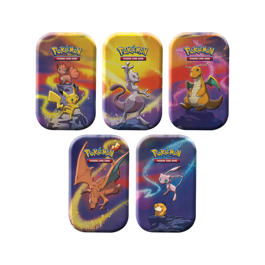 5 mini-tins Pokémon Puissance de Kanto 2025 - Pokemagic