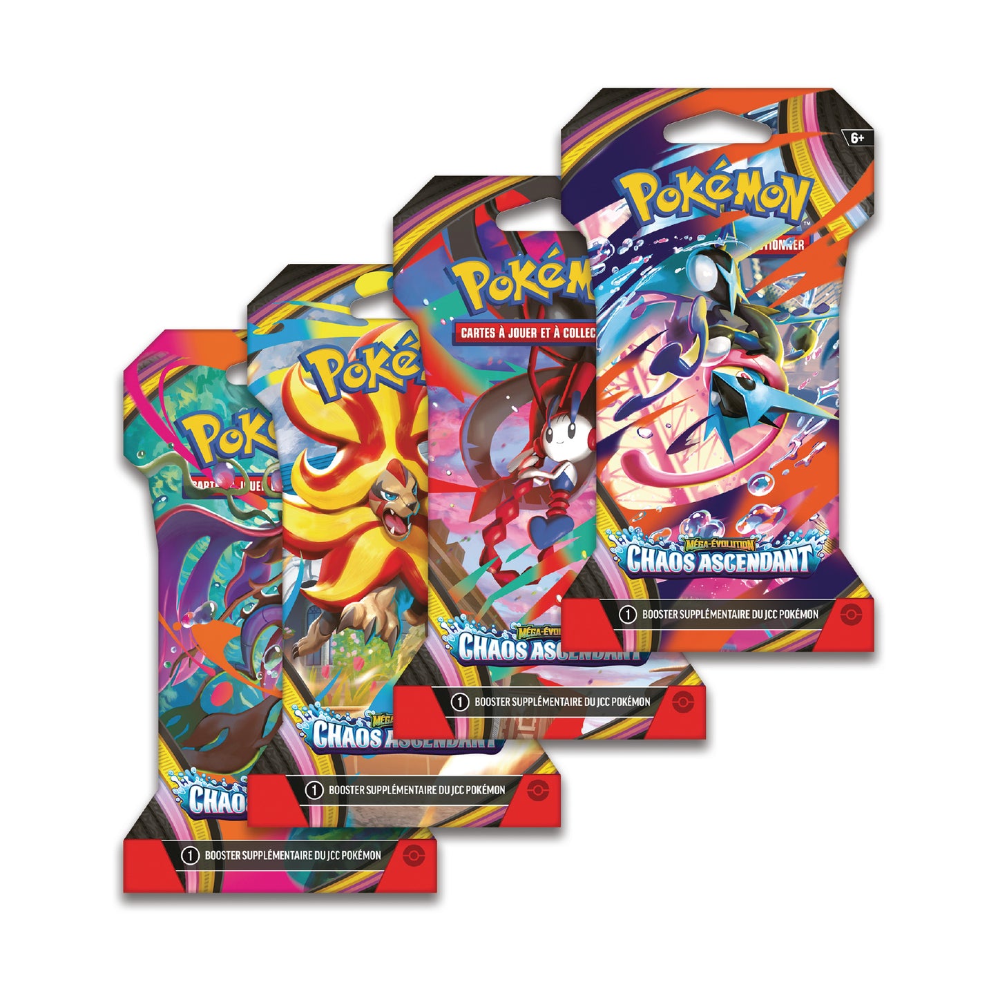Booster sous blister Pokémon Chaos Ascendant (ME4) 🇫🇷