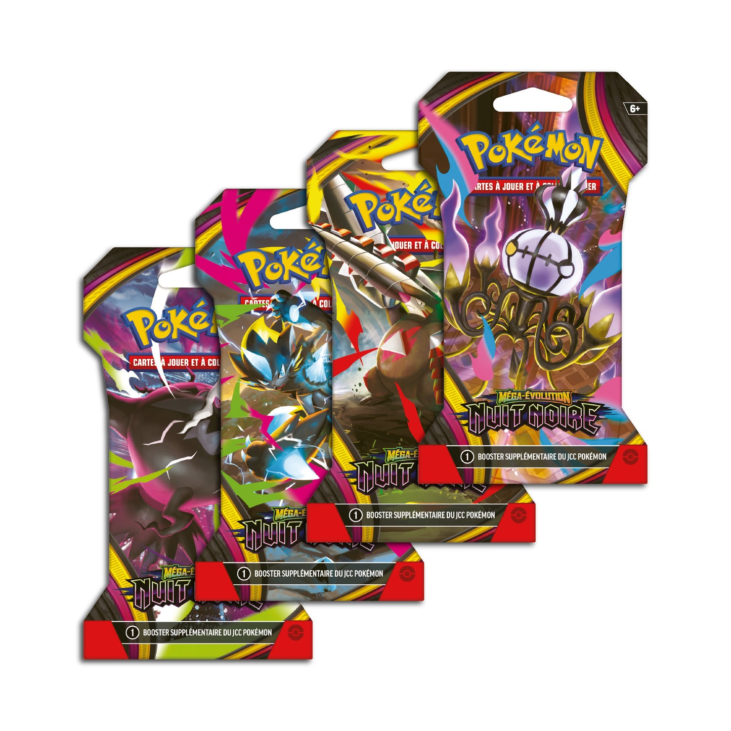 Booster sous blister Pokémon Nuit Noire (ME5) 🇫🇷