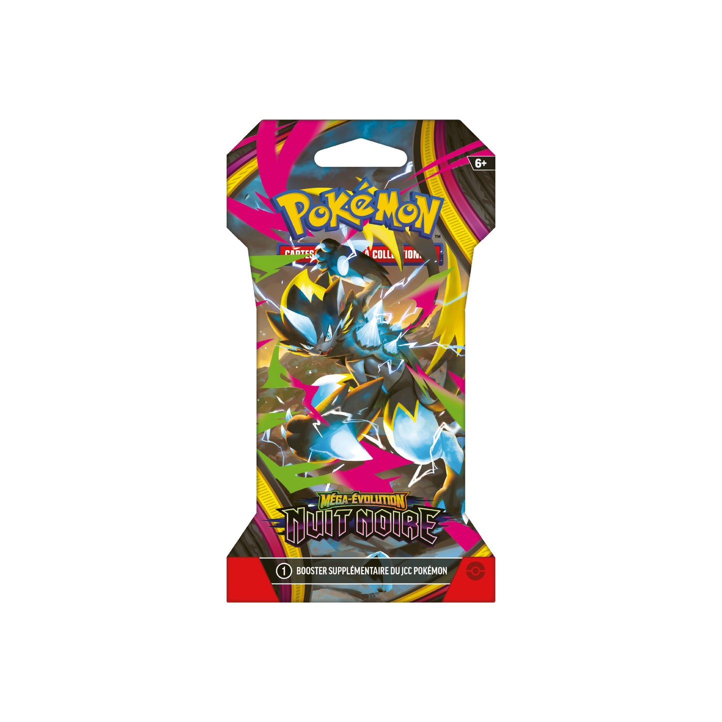 Booster sous blister Pokémon Nuit Noire ME5 - Pokemagic