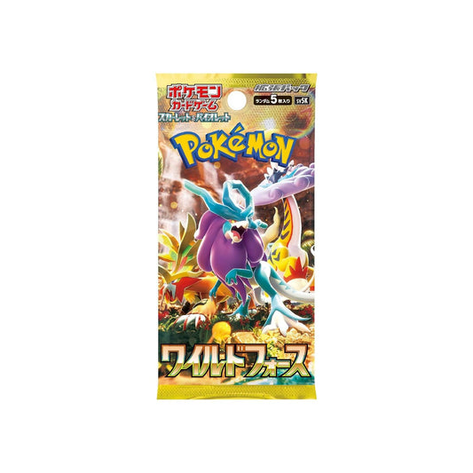 Booster Pokémon Wild Force (sv5K) 🇯🇵