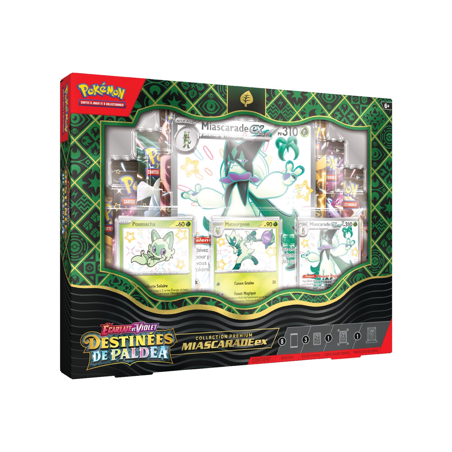 Coffret Collection Premium Pokémon Destinées de Paldea (EV4.5) Miascarade-ex 🇫🇷