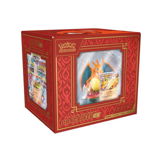 Coffret Collection Super-Premium Pokémon Dracaufeu-ex - Pokemagic