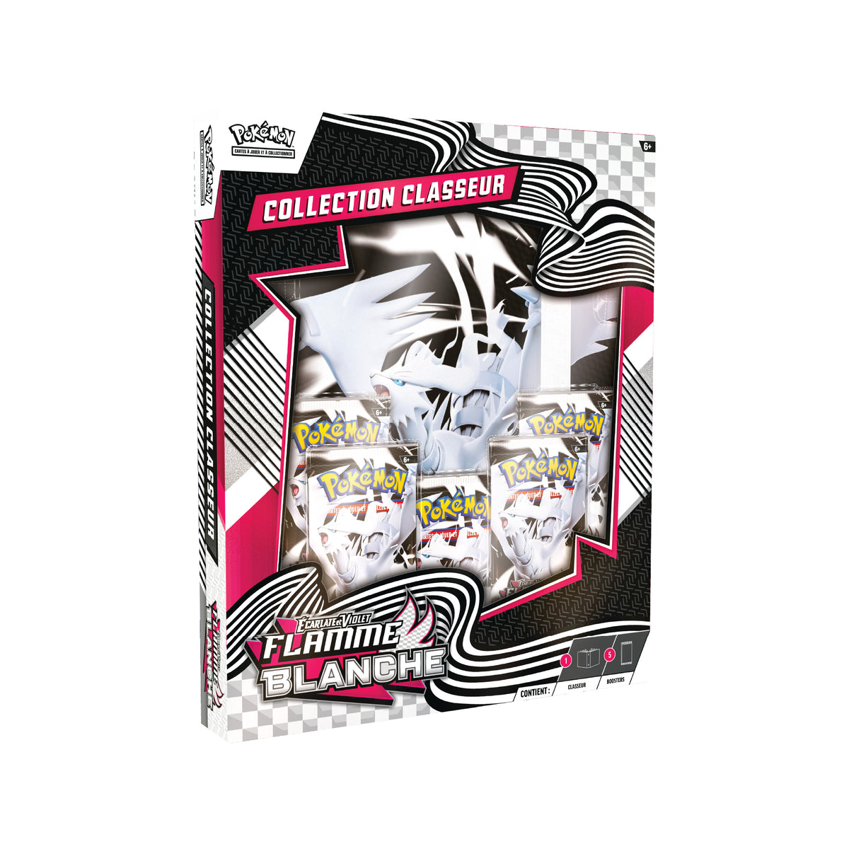 Coffret Classeur Flamme Blanche