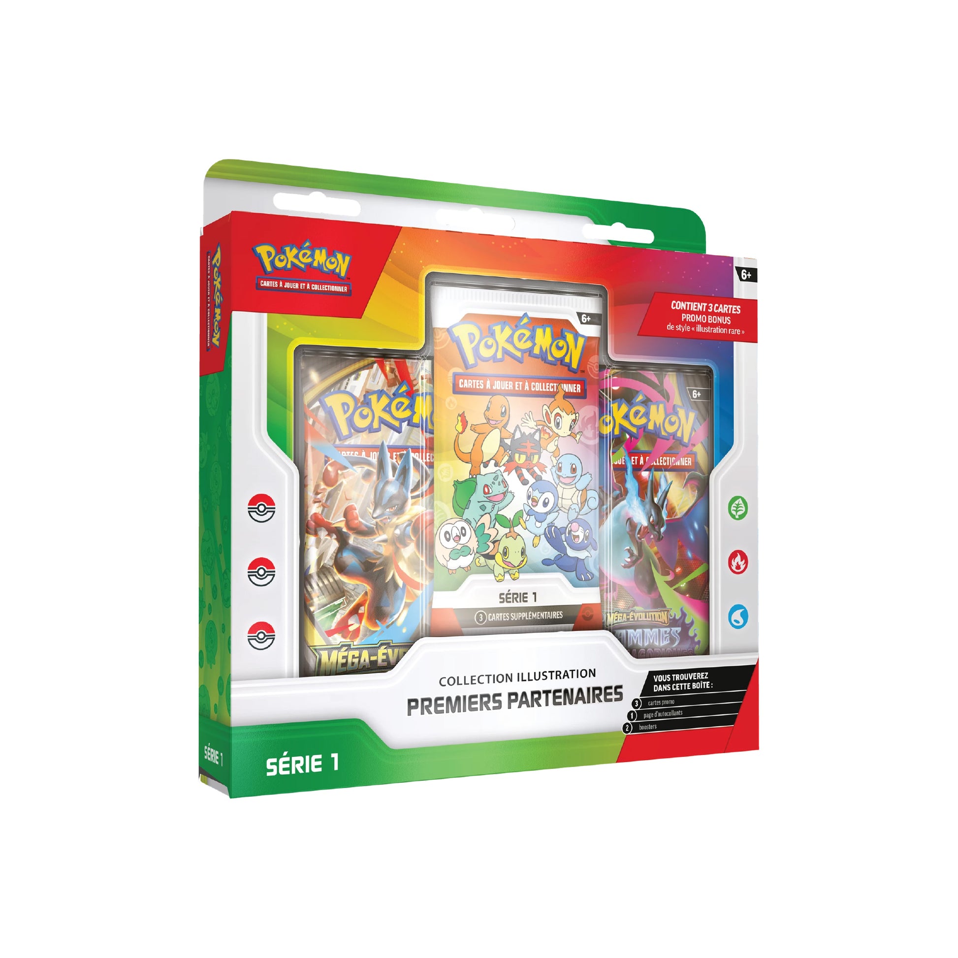 Coffret Collection Illustration Premiers Partenaires Pokémon Série 1 - Pokemagic