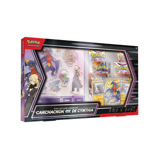 Coffret Collection Premium Pokémon Carchacrok-ex de Cynthia - Pokemagic