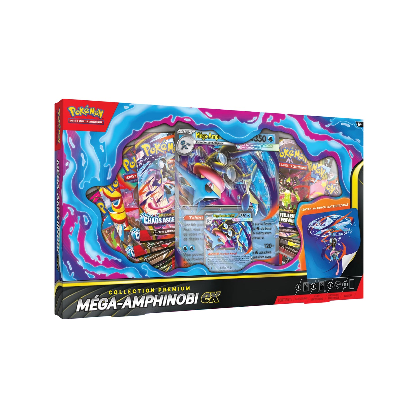 Coffret Collection Premium Pokémon Méga-Amphinobi-ex - Pokemagic
