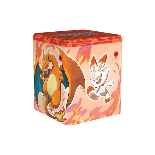 Cube Tin Pokémon (type Feu) 🇫🇷