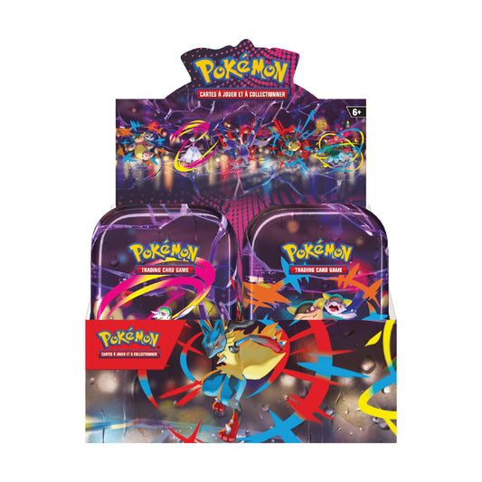 Display 10 mini-tins Pokémon Méga-Héroïsme - Pokemagic