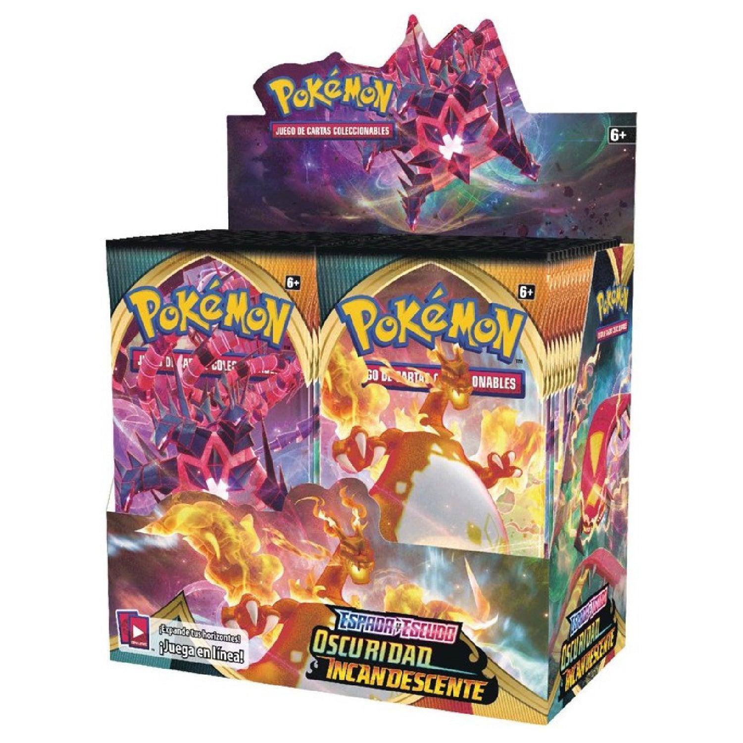 Display 36 boosters Pokémon Oscuridad Incandescente EE3 - Pokemagic