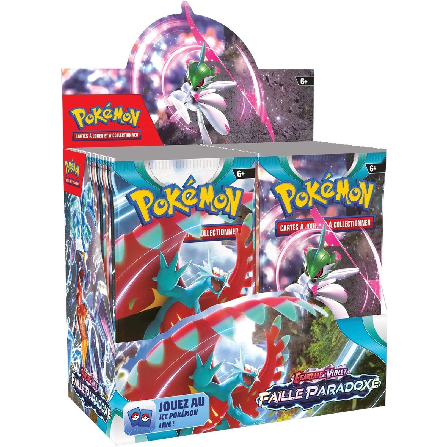 Display 36 boosters Pokémon Faille Paradoxe EV4 - Pokemagic