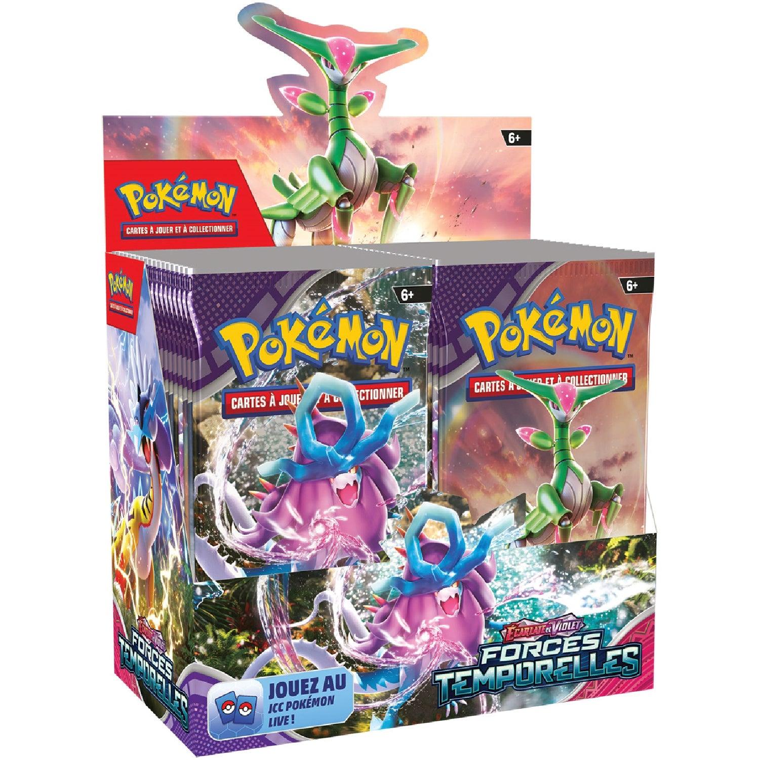 Display 36 boosters Pokémon Forces Temporelles EV5 - Pokemagic