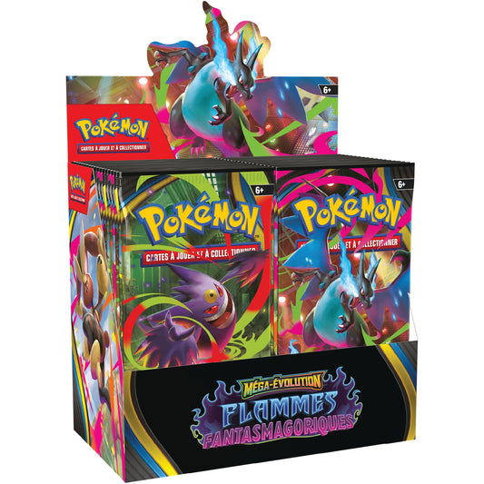 Display 36 boosters Pokémon Flammes Fantasmagoriques ME2 - Pokemagic